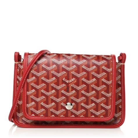 goyard goyardine wallet monogram|GOYARD Goyardine Plumet Wallet Clutch Red .